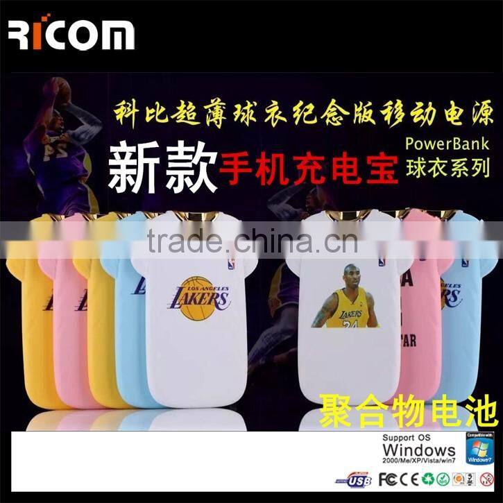 Ricom Full color printing power bank for NBA for basketball star for football star for soccer star--PB102D--Shenzhen Ricom