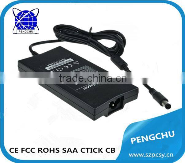 High Quality New Product 90W Slim Notebook AC/DC Power Adapter/Charger For Dell 19.5V4.62A 7.4*5.0MM With Pin