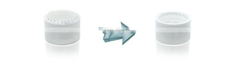 Water bottle lid folding machine for cap making machinery