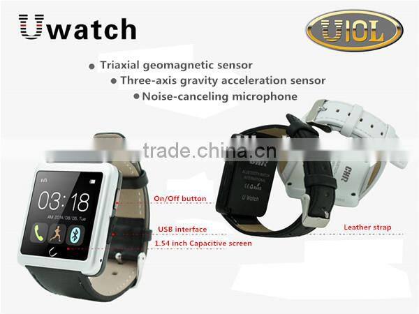 GR-U10L 1.54" TFT high quality fitness tracker cheap smart watch for iphone 5/6