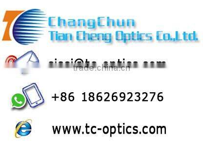 Optical Glass Quartz Prism Round Wedge Prism