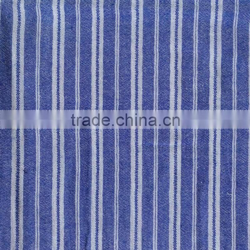 High quality 100% bamboo yarn dyed fabric for shirt