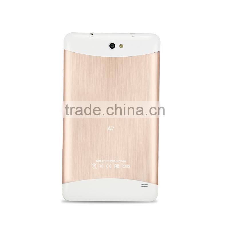 Tablet computer A7 Dual Core tablet cheap internet 3G tablet 7 inch Android dual camera