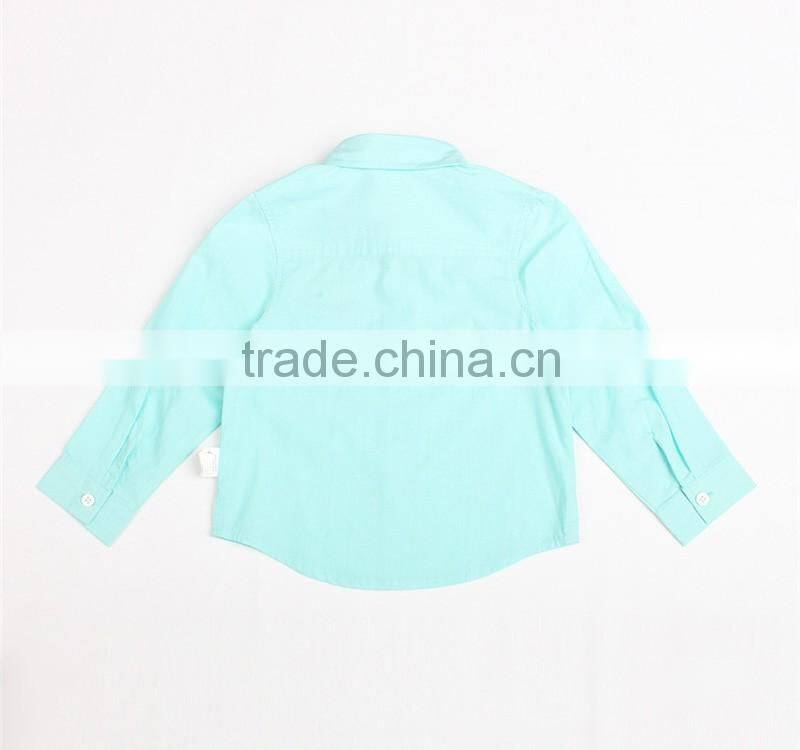 pocket cartoon printing fancy kids sublimation shirt