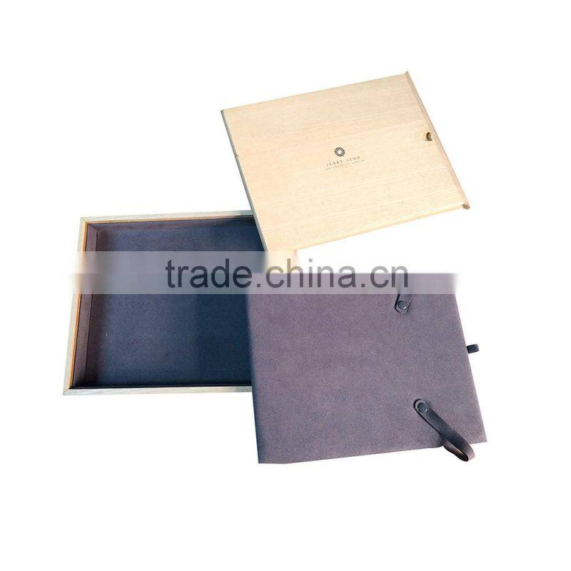 Unique design wooden wedding gift box