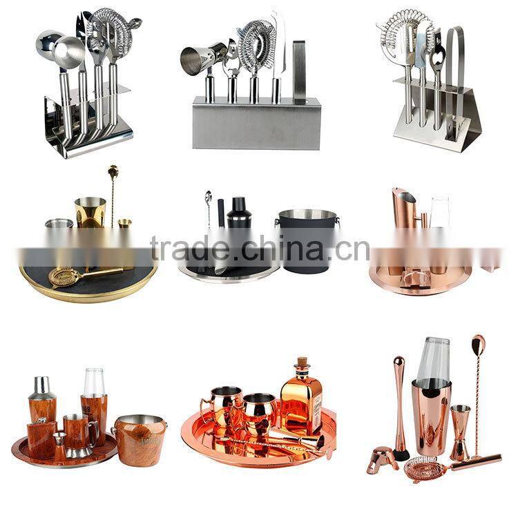 Hot Promotional Stainless Steel Cocktail Bartender Shaker Set