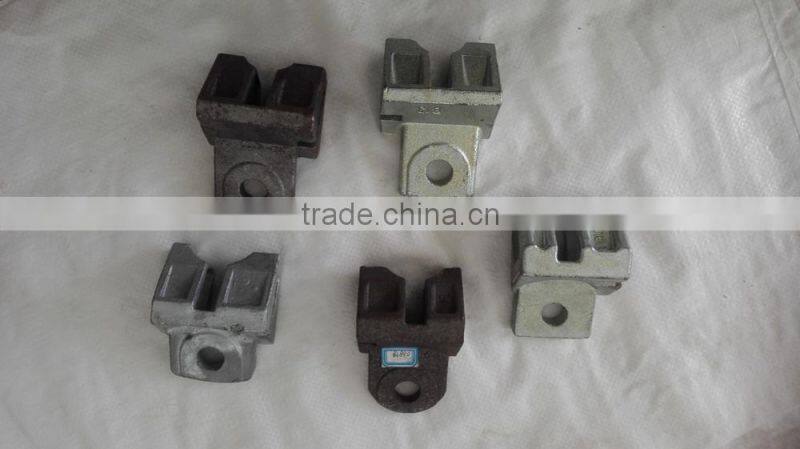 Casted steel ringlock scaffolding Brace head, brace end