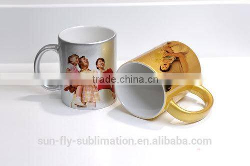 11oz Pink Mug / Outside color printing mug/ Colorful mug for promotion/ Mug for coffee/ Mug for ADs