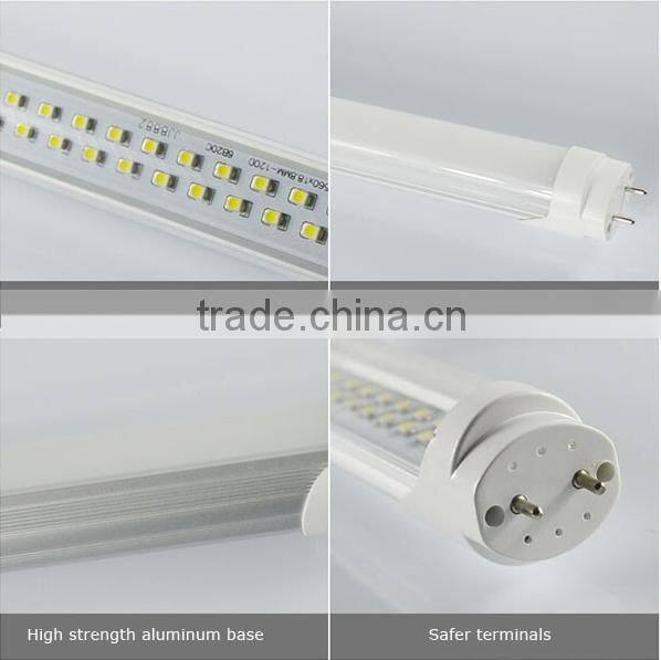 22w hot sex led t8 tube compatibble wirh magnetic ballast t8 led tube young tube manufacturer