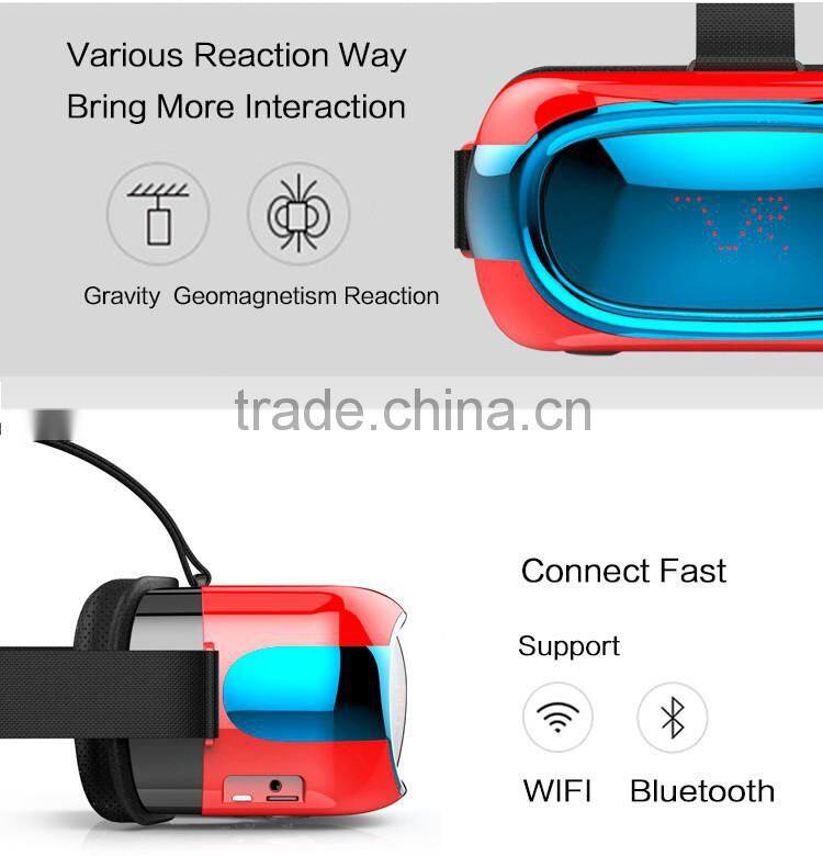 Virtual reality all in one machine 3D VR glasses oculus headset compatible PC/PSP vr box 1080p full hd