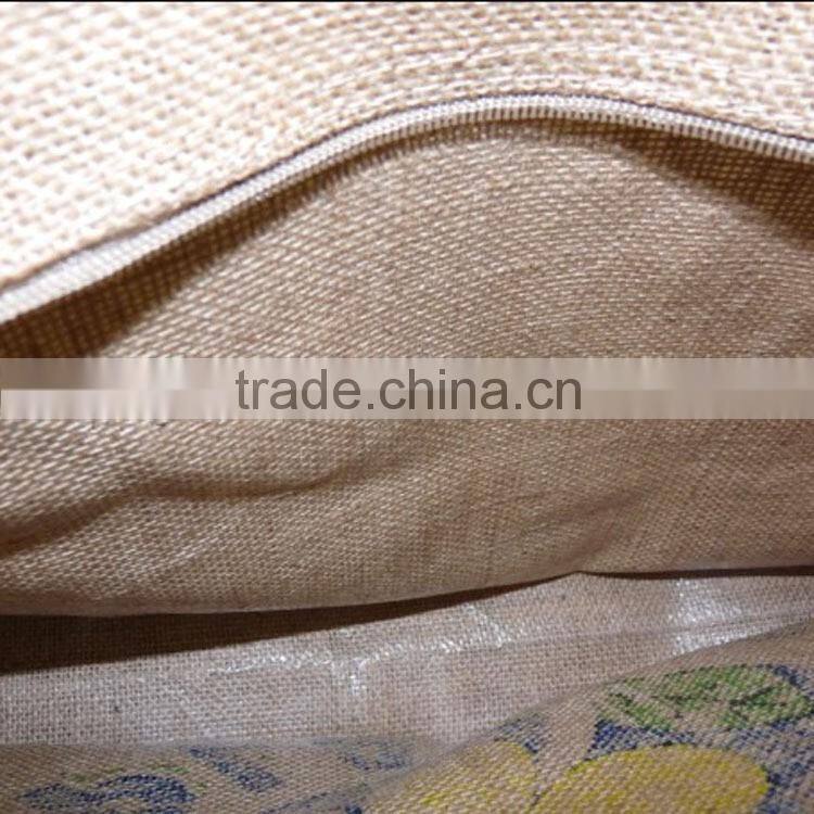 Grocery Tote Bag Eco Friendly Natural Jute Burlap Shopping bag