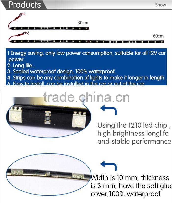 5050 smd led Strip Light Flexible Led Lighting Tube 30cm Light Led Light Bar