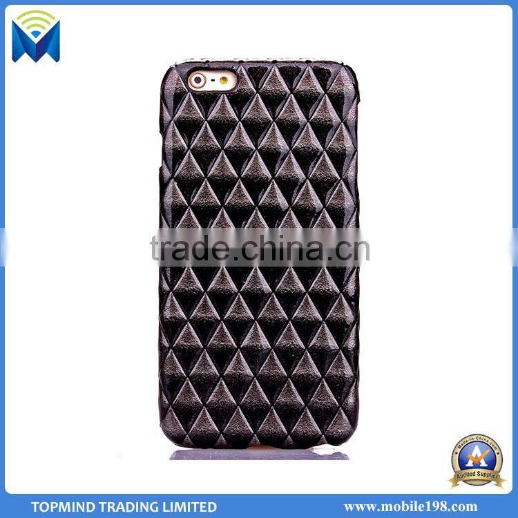 Durable Cell Phone Cases Quilted Pattern PC Case for iPhone 6/ 6S/ 6Plus/ 6S Plus
