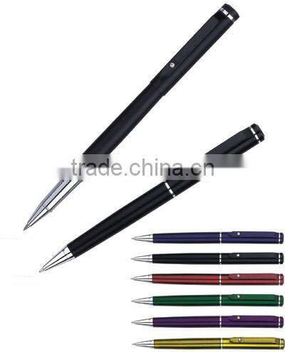 Lacquer spraying barrel metal ballpoint pen