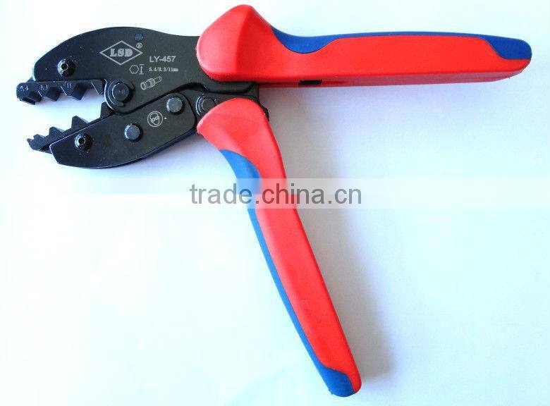Ratchet Crimping tool Dual BNC/SMA ect coaxial connector for crimping wire rope RG6, RG58, RG11 LY-457