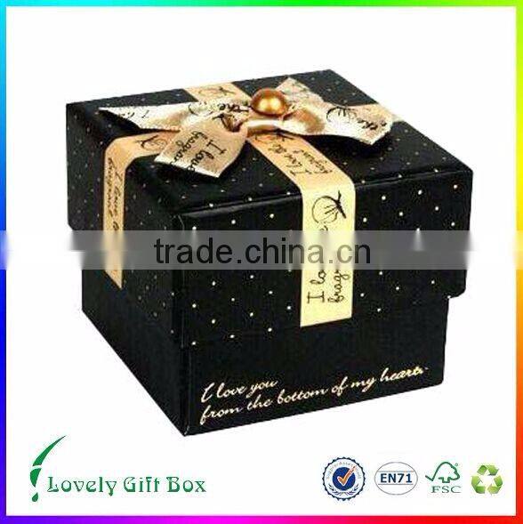 Printed Custom paper perfume packing box manufacturer