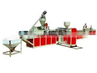 plastic wood plastic profile making machine / wpc machine