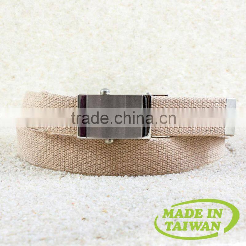 Iron brass exquisite design colorful release fabric belt buckle