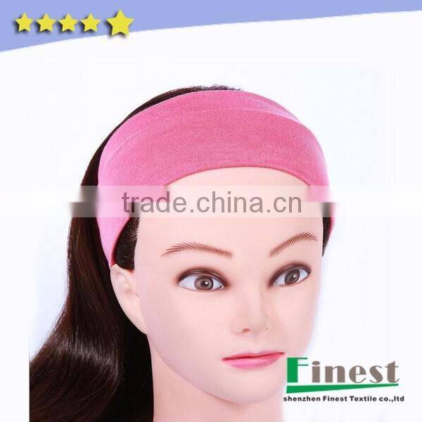 Elastic cotton headbands, custom colourful sweat headbands