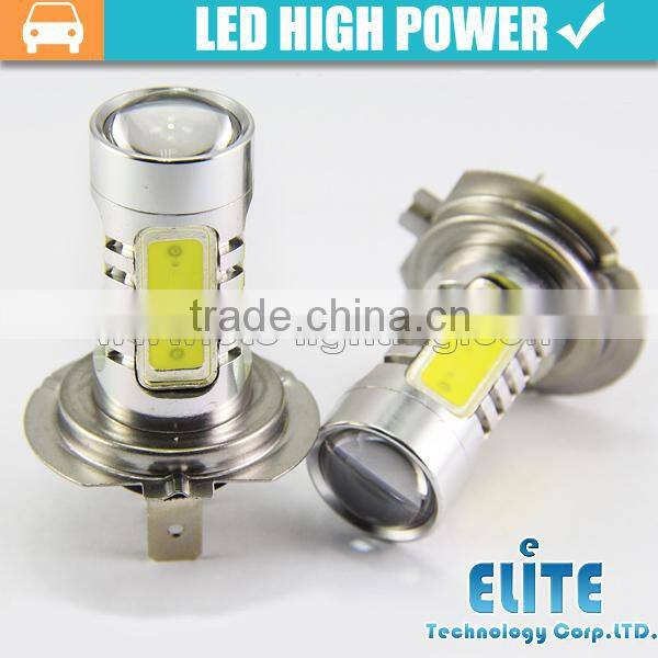 7.5W 11W LED H7 LENS 12V Day Driving Fog Light Bulb Lamp