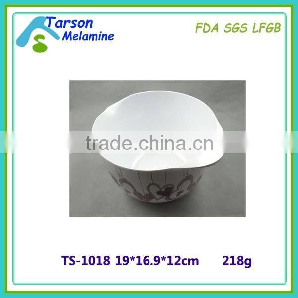 Melamine round Mixing Bowls set Most popular in Europe & the USA for household