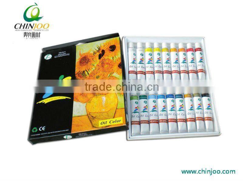 12ml 18colors Professional Oil Color