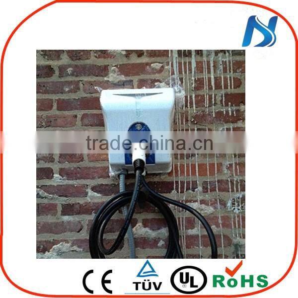 China new style wall mount 32a evse charging wall box ev