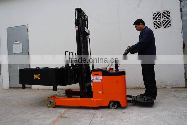 2015 Battery Operated AC Powered Source Electric Stacker Reach Forklift