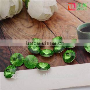 High Quality point back crystal , crystal paste stones for clothing