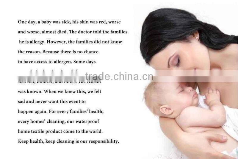 Wholesale From China Thick Waterproof Mattress Protector/Zipper For Mattress Cover