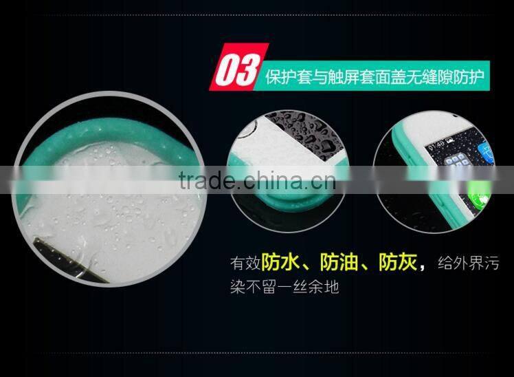 2015 Hot Selling Slim TPU Waterproof Cell Phone Cases for iPhone 6 & Plus