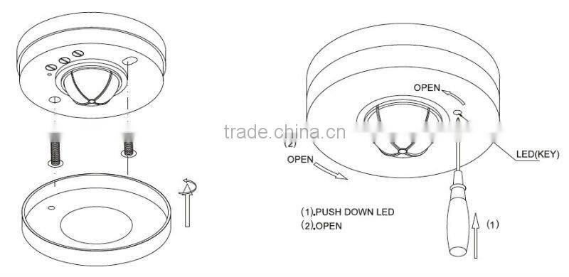 2012 New infrared motion sensor LX28A