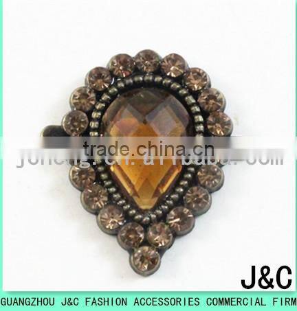 2017 most shinny newest crystal stone shoes ornament