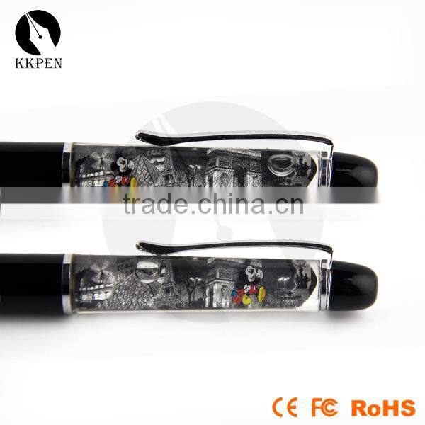 Floaty pen liquid metal pen novelty floating pen