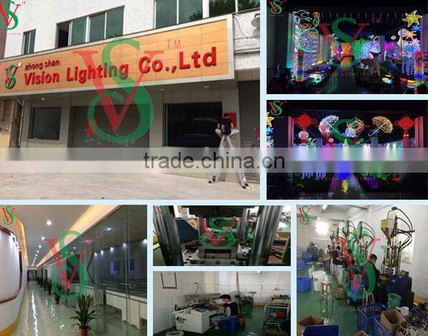 Top sale colorful lighted led snowflake lights for christmas decoration
