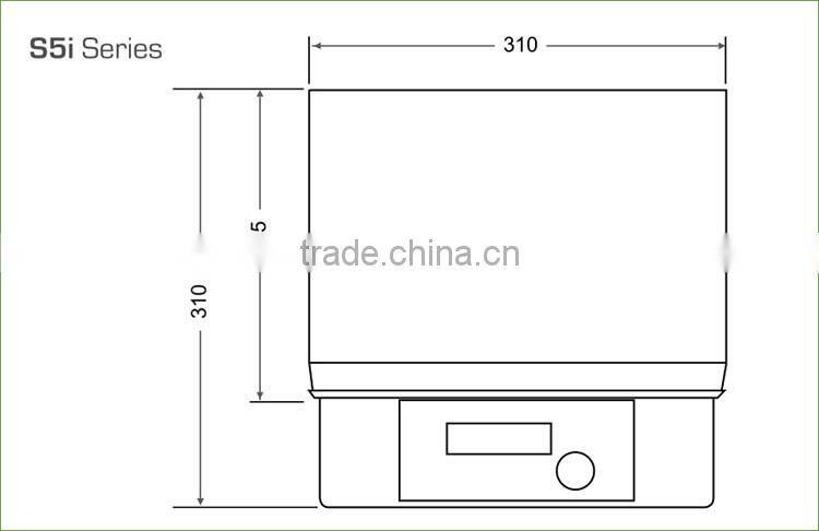IP-67 S5i-6K Stainless Steel Waterproof Scale for Weighing Meat