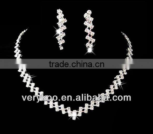 Wholesale wedding accessories women's jewelery set FCM-30018