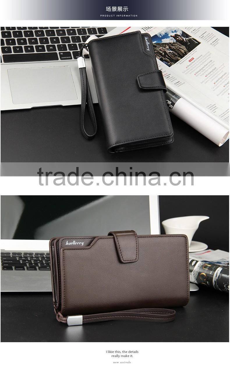 Fashion Brand Wallets For Men Business with baellerry brand