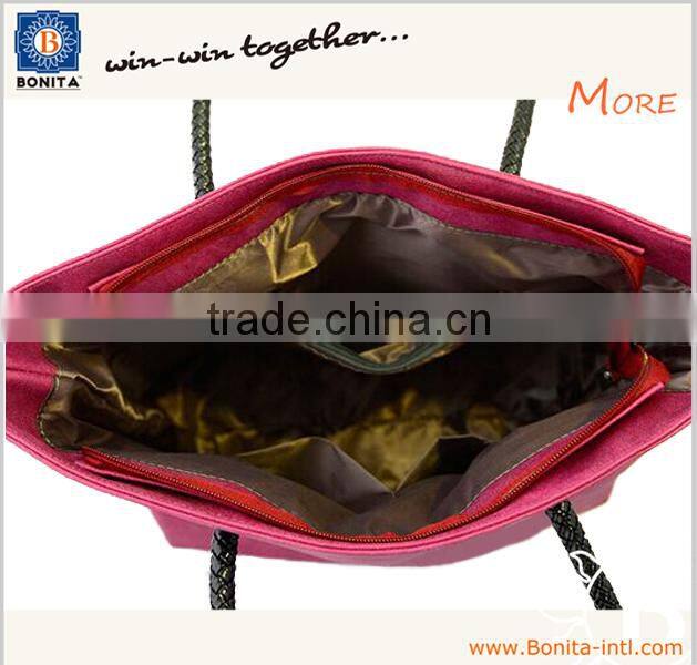 2015 wholesale ladies fashion leather satchel woman hand bag at low price