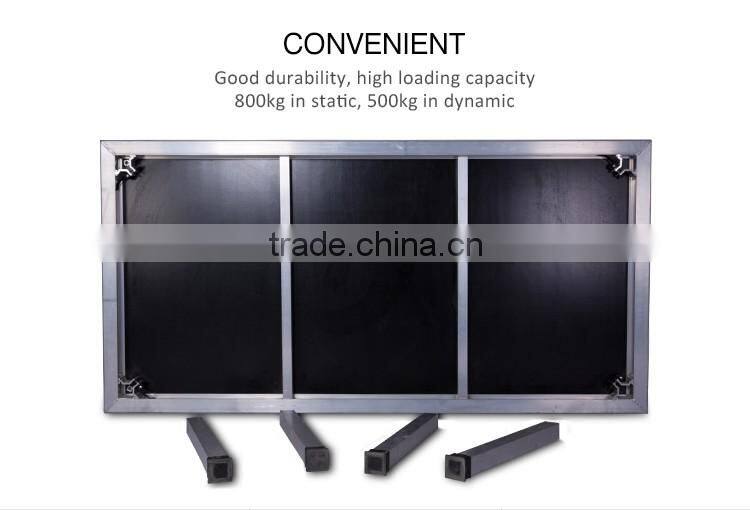 Luxury concert used mini indoor outdoor performance stage design