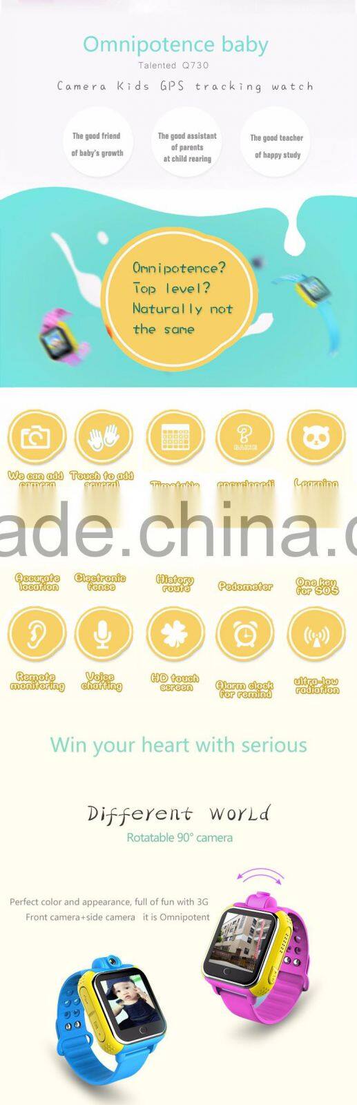 2016 gps wrist cell phone watch 3g wifi gps tracker watch