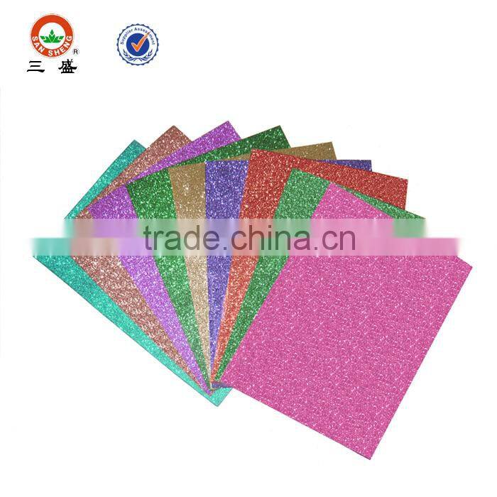 Color eva sheet / glitter eva foam sheet