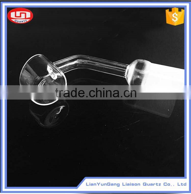 14mm/18mm Domeless Quartz nail for water pipe bongs , quartz club banger enail