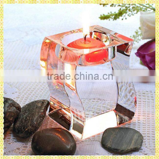 Unique Crystal Tealight Candle Holders For Business Souvenirs