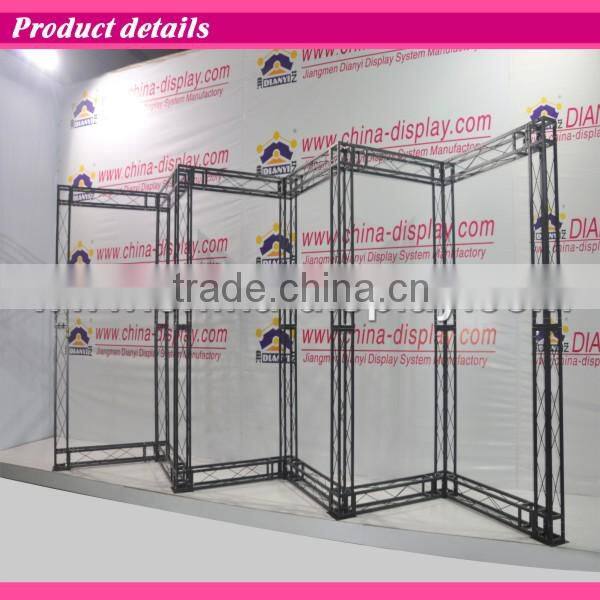 2015 hotsale Exhibition steel aluminum truss trade show display booth