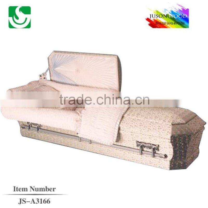 cheap American paulounia wood casket