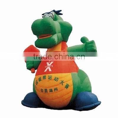 2013 vivid design inflatable cartoon character for kids