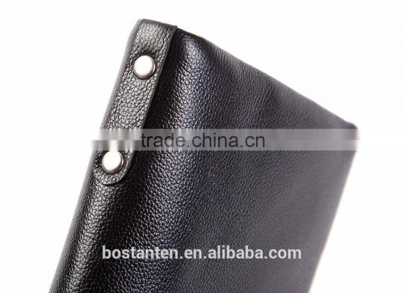 wholesale fashion men wallet money clip leather long purse