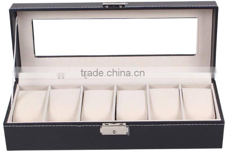 6pcs of Leather Watch Case