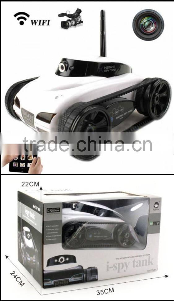 i-Spy Tank App-Controlled WiFi Spy Tank real-time transmission Video Camera for iPad iPhone iPod